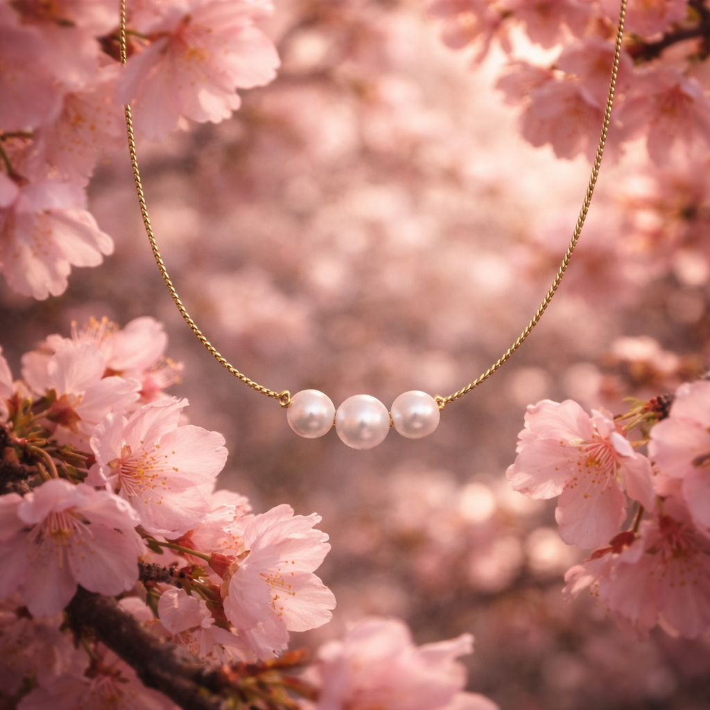 Triple Perla - Ras du cou